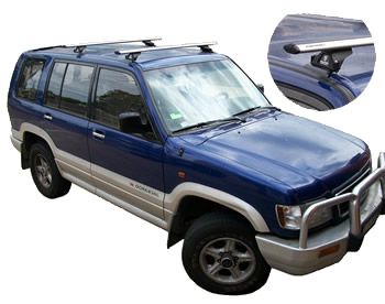 Roof Rack fitted to Holden Jackeroo